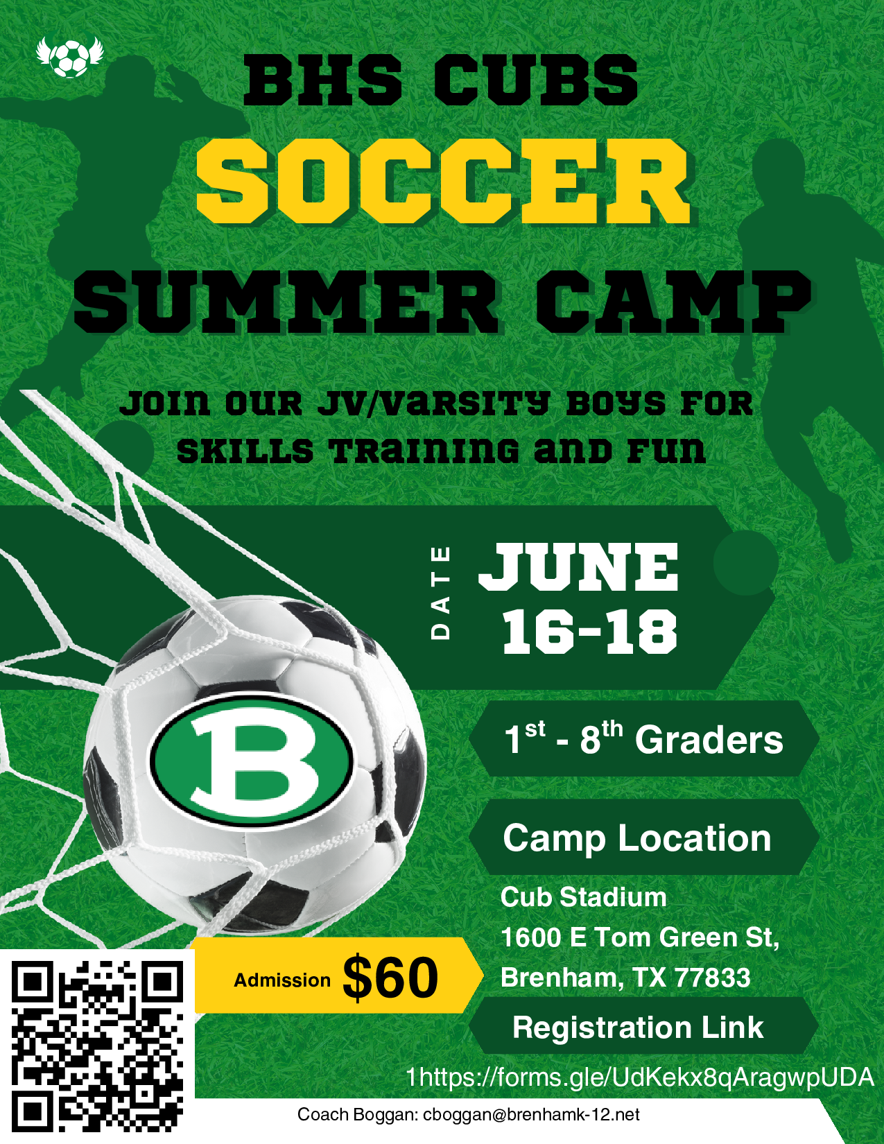 Summer BHS Cubs Soccer